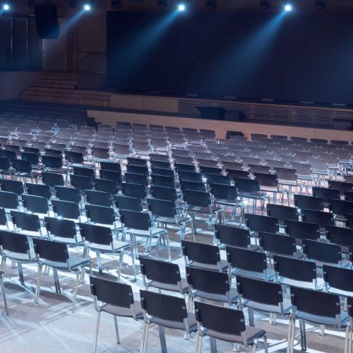 Auditorium with plenty of seating